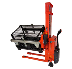 箱体翻转车配可调节式箱托